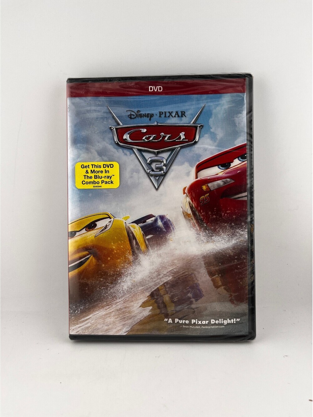 Cars 3 DVD - Family Adventure Animated Movie